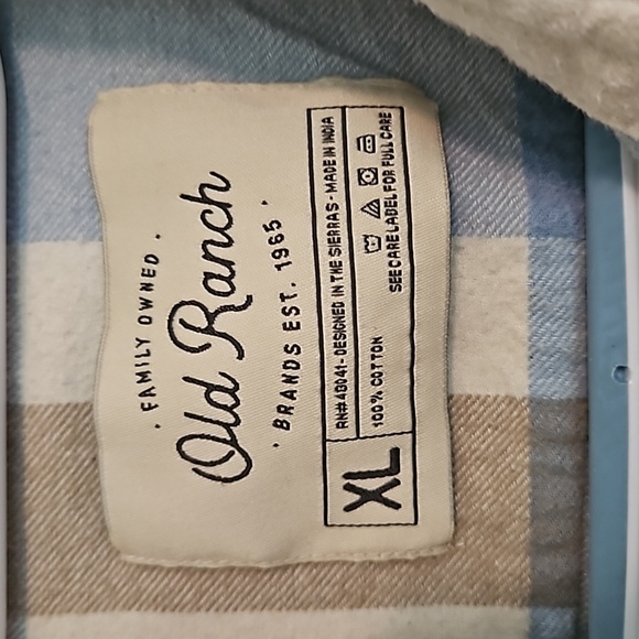 Old Ranch XL Womans Cotton Flannel Shirt - Picture 2 of 7